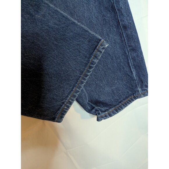 VTG Levis 501 38x32 Rare Blank Red Tab Trademark “R” Dark /Med Wash Blue Jeans - Picture 5 of 12
